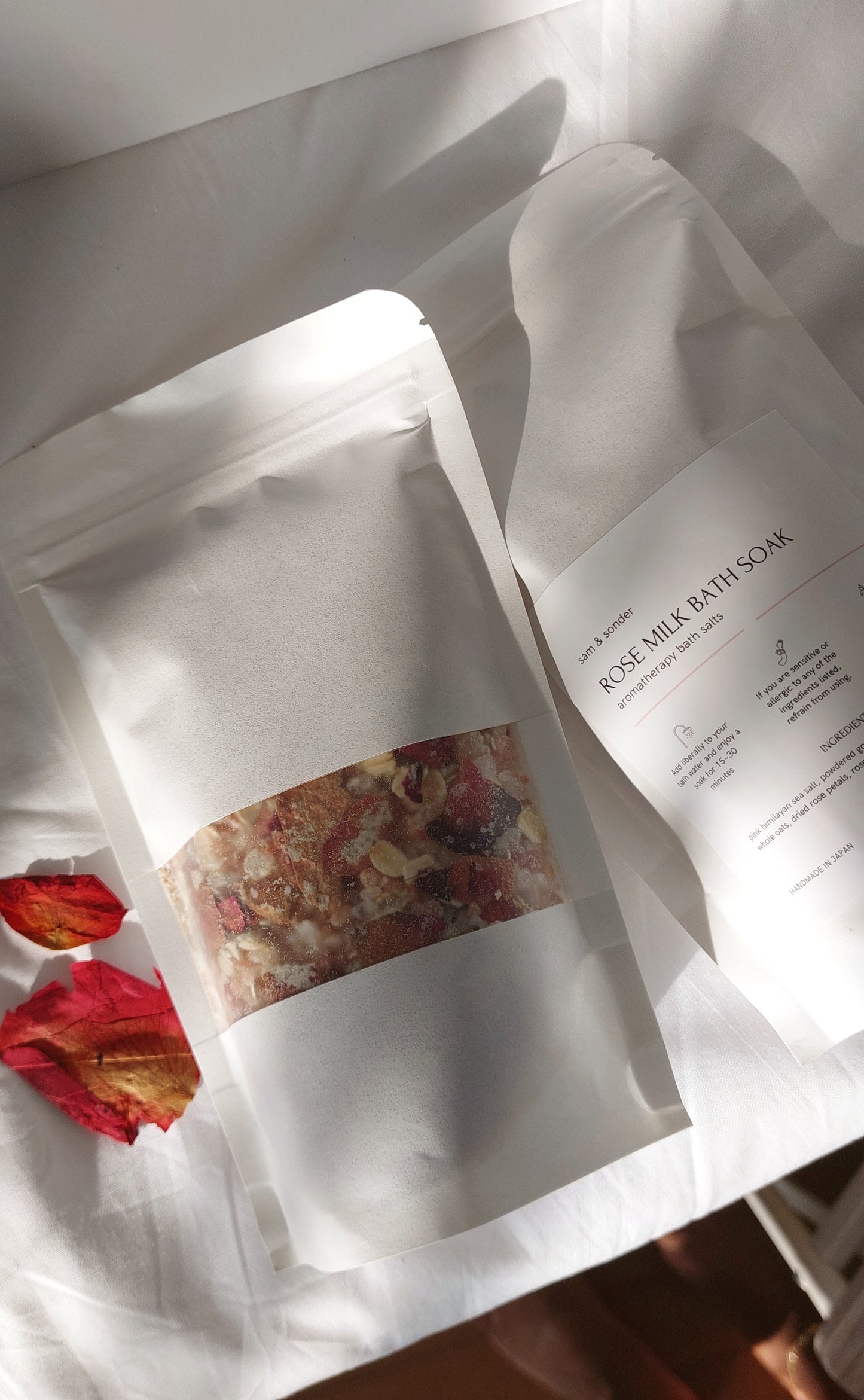 Rose Milk Bath Soak; 12oz.