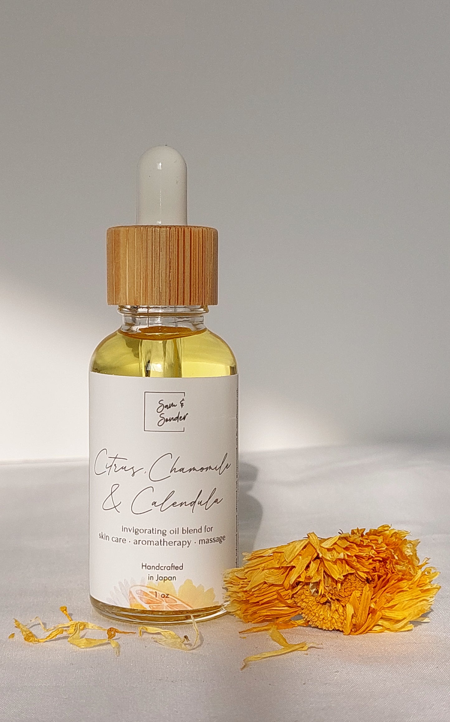 Citrus, Chamomile & Calendula Oil Blend