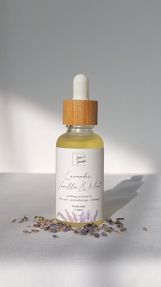 Lavender, Vanilla  & Mint Oil Blend